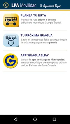 LPA Movilidad android App screenshot 6